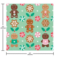 Holiday Sweets 2-Ply Paper Luncheon Napkin (16/Pkg)