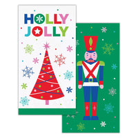Joyful and Jolly 2-Ply Paper Guest Towel (16/Pkg)