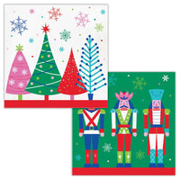 Joyful and Jolly 2-Ply Paper Luncheon Napkin (16/Pkg)