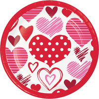 Joyful Hearts Luncheon Plates 7