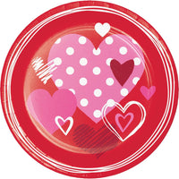 Joyful Hearts Dinner Plates 9