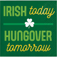 Irish Wishes Today Beverage Napkins