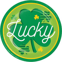 Irish Wishes Lucky Luncheon Plates 7