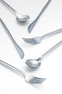 Silver Assorted Plastic Cutlery (24/Pkg)