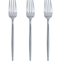 Silver Plastic Forks