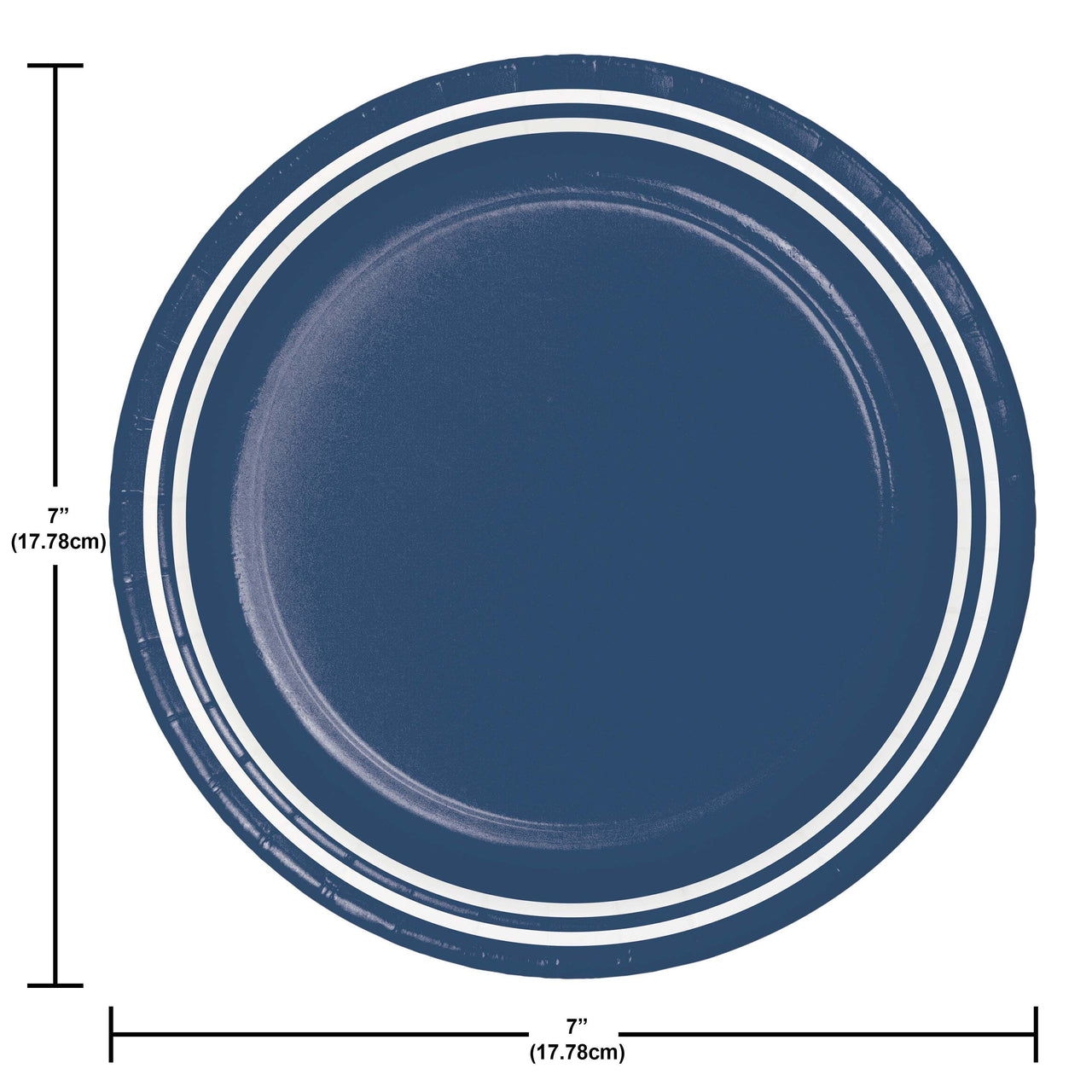 Navy Blue Luncheon Plates 7" (20/Pkg)