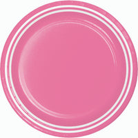 Candy Pink Luncheon Plates 7
