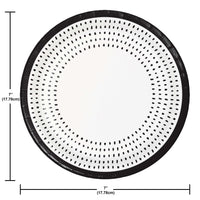 Modern Monochrome Luncheon Plates 7