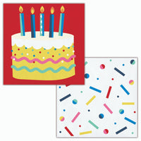 Birthday Bliss Beverage Napkins