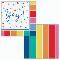 Prismatic Party Beverage Napkins