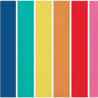 Prismatic Party Beverage Napkins (24/Pkg)