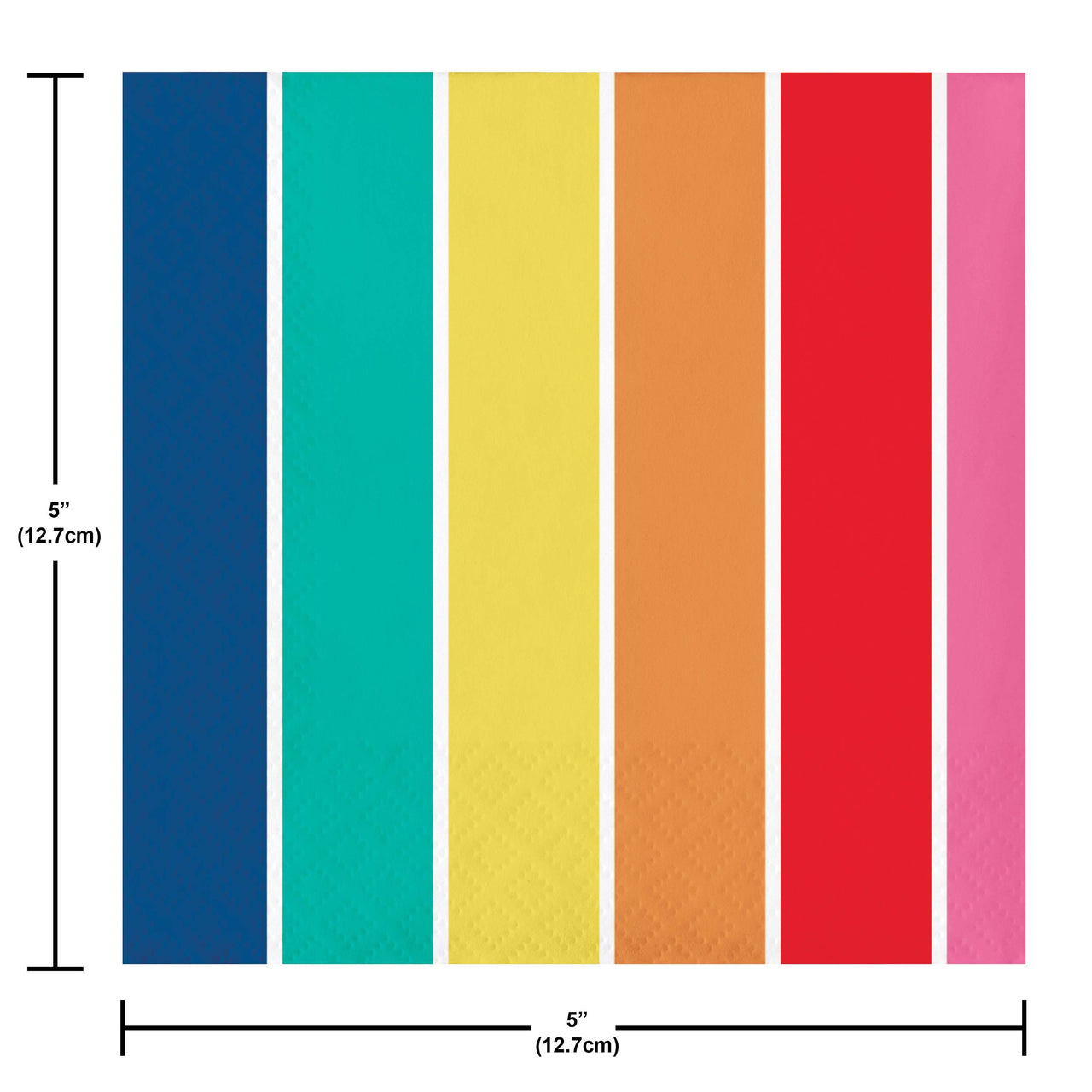 Prismatic Party Beverage Napkins (24/Pkg)