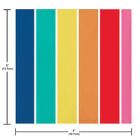 Prismatic Party Beverage Napkins (24/Pkg)