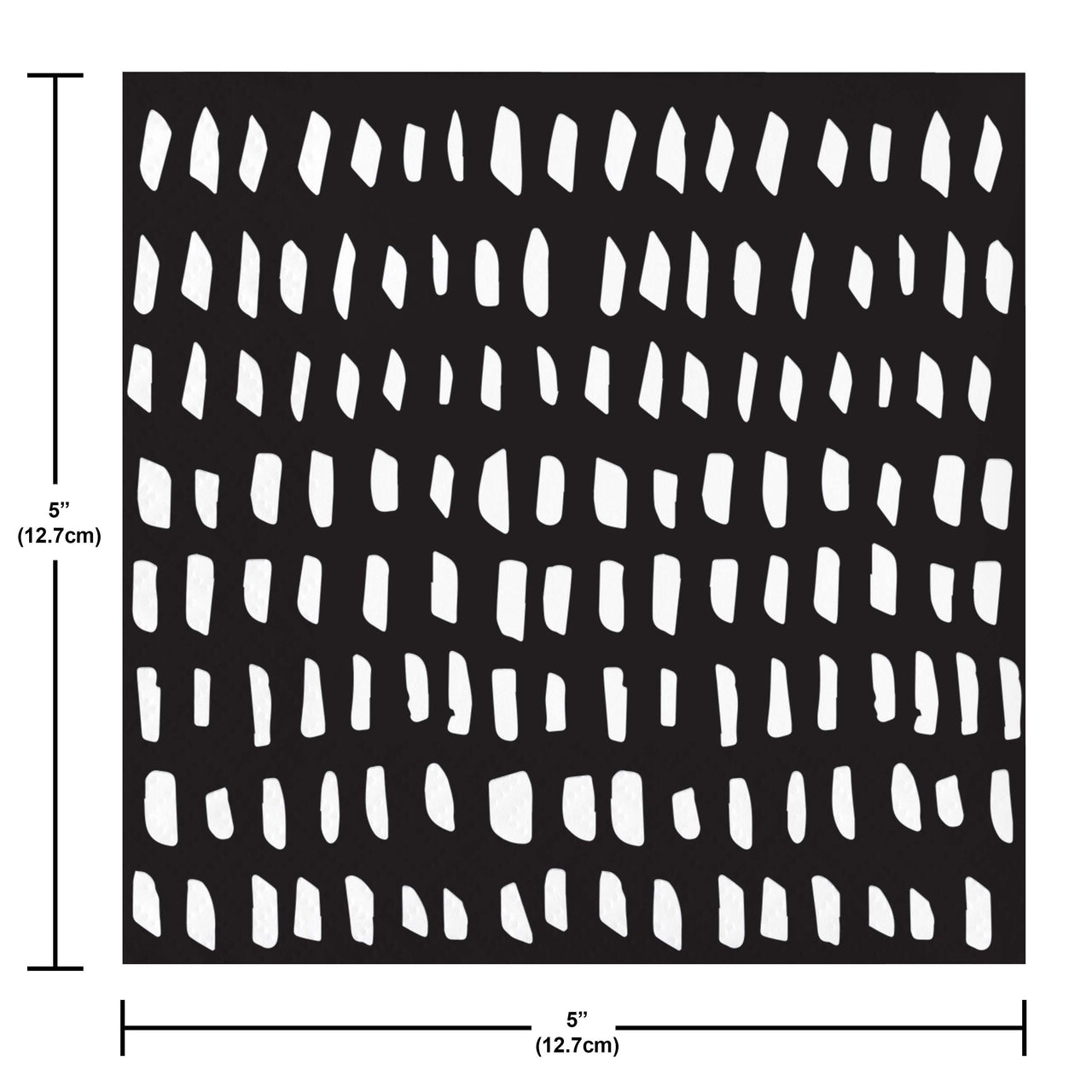 Modern Monochrome Beverage Napkins (24/Pkg)