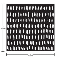 Modern Monochrome Beverage Napkins (24/Pkg)