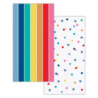Prismatic Party Guest Towels