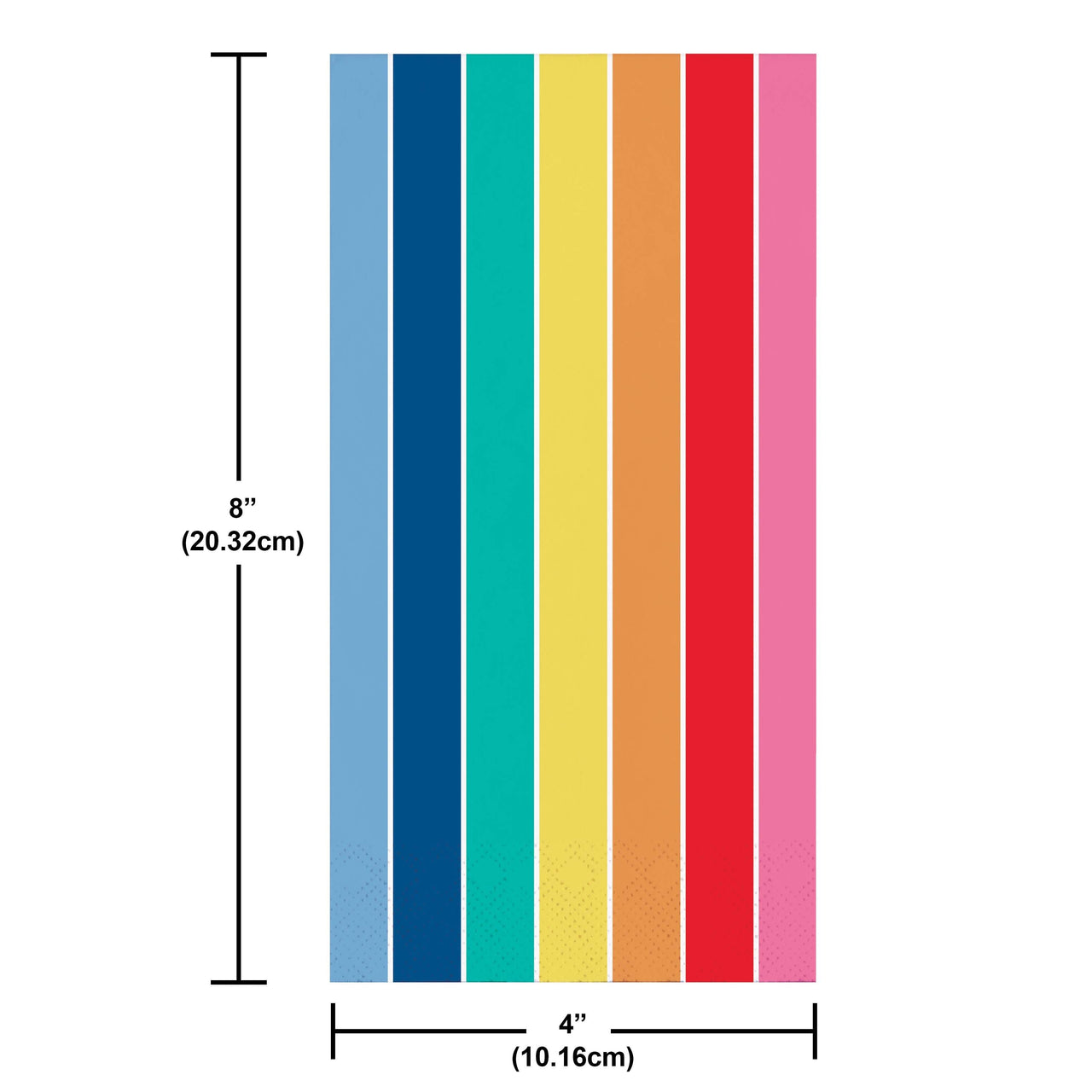 Prismatic Party Guest Towels (24/Pkg)