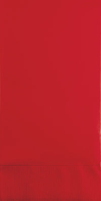 Classic Red Guest Towels
