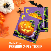 Pumpkin Prowlers Luncheon Napkins (16/Pkg)