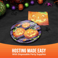 Pumpkin Prowlers Luncheon Plates 7