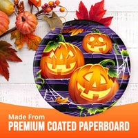 Pumpkin Prowlers Luncheon Plates 7