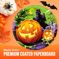 Pumpkin Prowlers Dinner Plates 9
