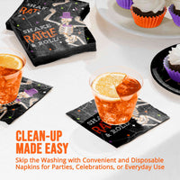 Radiant Reaper Shake Rattle Roll Beverage Napkins (16/Pkg)