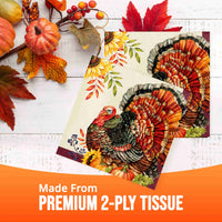 Bountiful Bird Luncheon Napkins (16/Pkg)