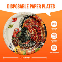 Bountiful Bird Luncheon Plates 7