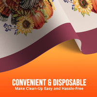 Bountiful Bird Plastic Tablecover 54
