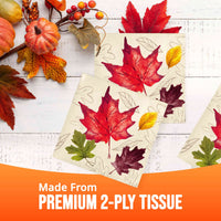 Falling Foliage Beverage Napkins (16/Pkg)