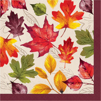 Falling Foliage Luncheon Napkins