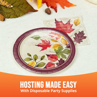Falling Foliage Luncheon Plates 7