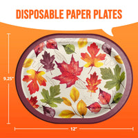 Falling Foliage Oval Platters 12