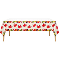 Falling Foliage Plastic Tablecover 54
