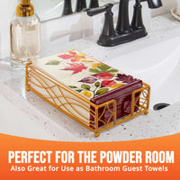 Falling Foliage Guest Towels (16/Pkg)