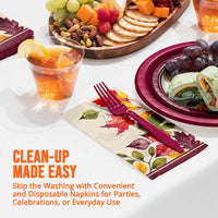 Falling Foliage Guest Towels (16/Pkg)