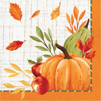 Autumn Orchard Luncheon Napkins