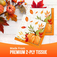 Autumn Orchard Luncheon Napkins (16/Pkg)