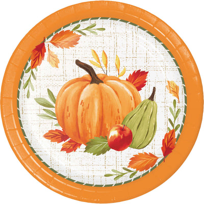 Autumn Orchard Luncheon Plates 7"