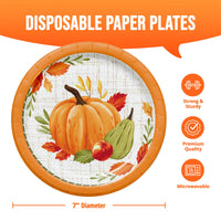 Autumn Orchard Luncheon Plates 7