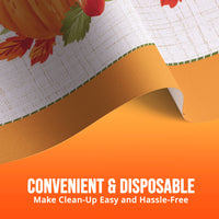 Autumn Orchard Plastic Tablecover 54