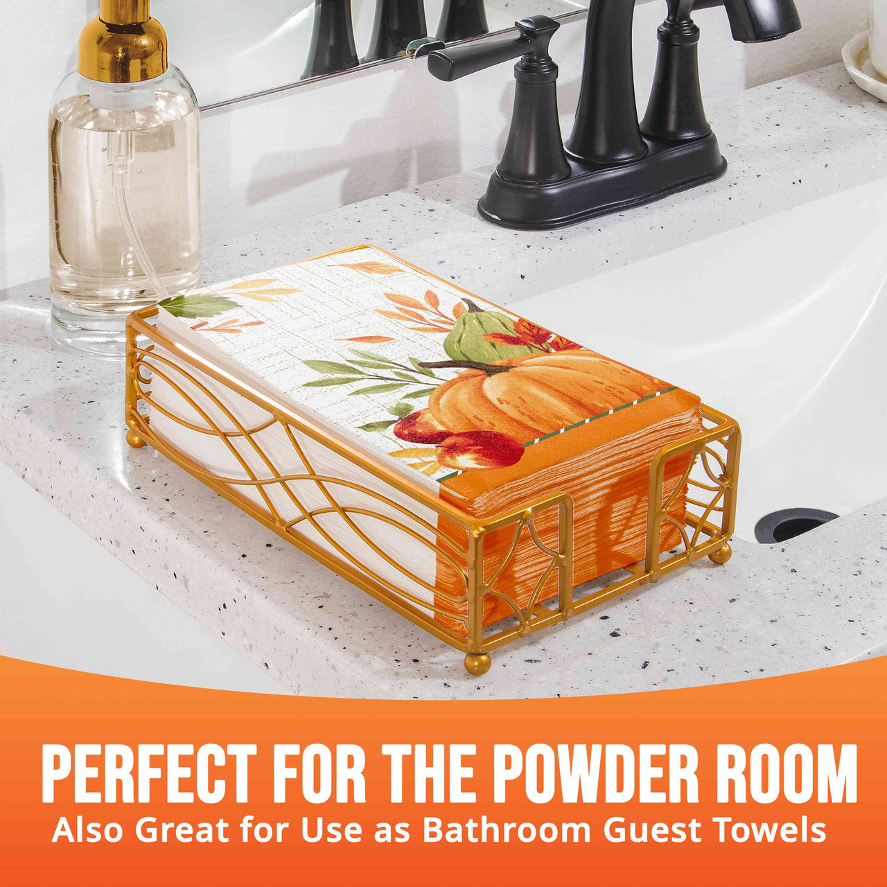 Autumn Orchard Guest Towels (16/Pkg)