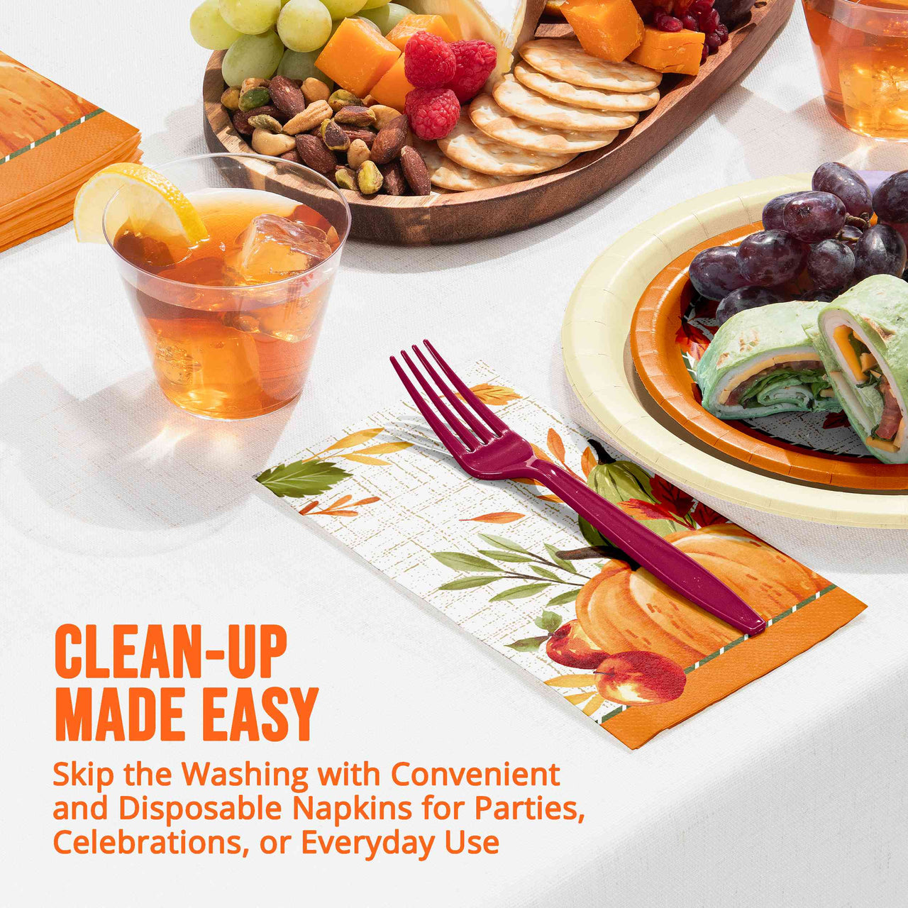 Autumn Orchard Guest Towels (16/Pkg)