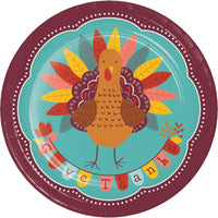 Turkey Treat Dinner Plates 9