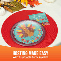 Turkey Treat Dinner Plates 9