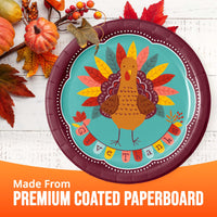 Turkey Treat Dinner Plates 9