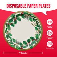 Holly Haven Luncheon Plates 7