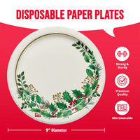 Holly Haven Dinner Plates 9
