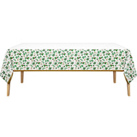 Holly Haven Plastic Tablecover 54